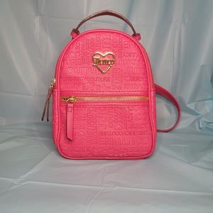 Pink mini juicycouture backpack purse